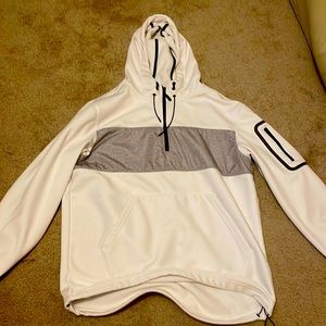 medium white CSG hoodie